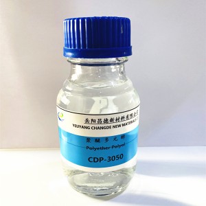 PPG Polyether polyol pẹlu MW 3000 fun awọn ohun elo foomu PU rọ ti aṣa