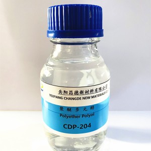 CASE polyol 204 fun polyurethane elastomer, adhesives, sealants, waterproof bo ati awọn ohun elo paving