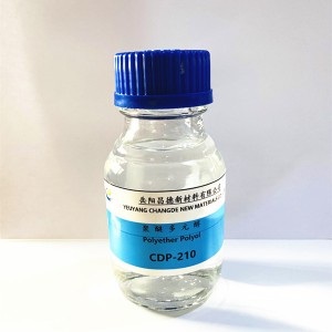 CASE polyol 210 fun polyurethane elastomer, adhesives, sealants, waterproof bo ati awọn ohun elo paving