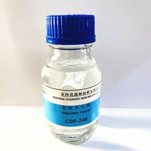 CASE polyol 240 fun polyurethane elastomer, adhesives, sealants, waterproof bo ati awọn ohun elo paving